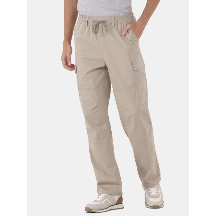 No Boundaries Men's Twill Cargo Pants: $10.85