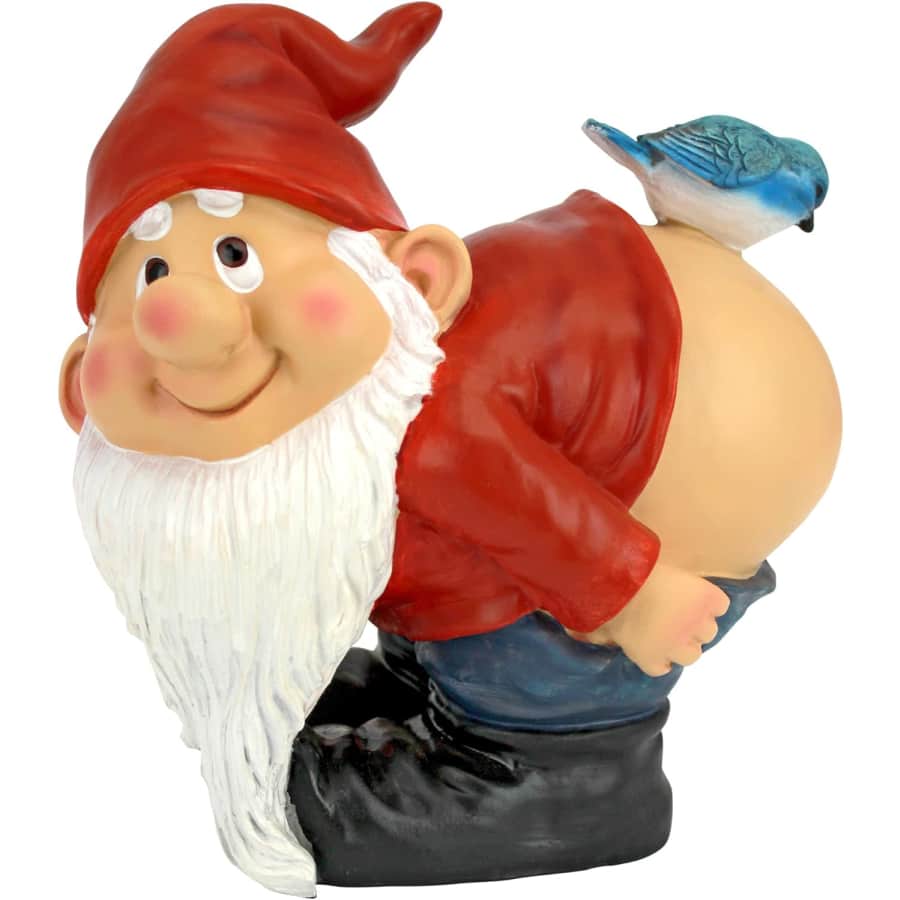 Design Toscano Loonie Moonie Garden Gnome Statue: $15