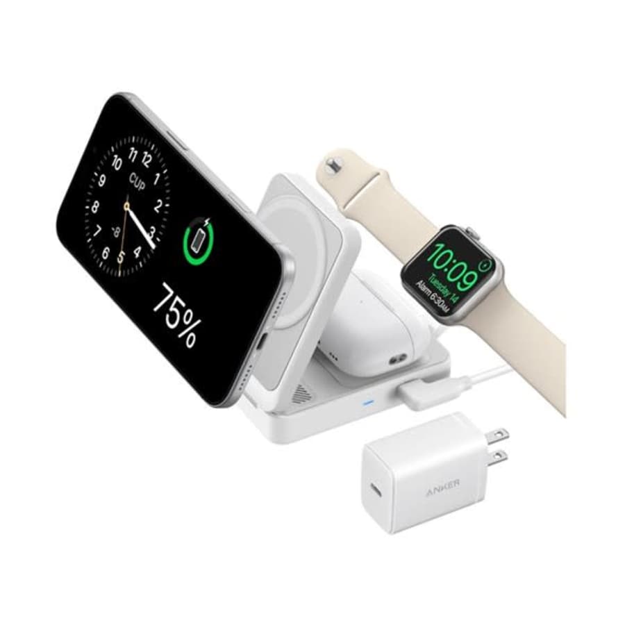 Anker MagGo 3-in-1 Charging Station: $50