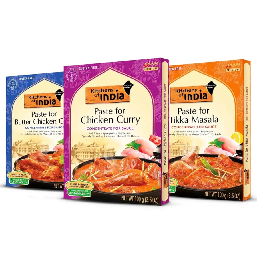 Kitchens of India Authentic Indian 3.5-oz. Curry Paste Variety 3-Pack: $7 Kitchens of India Authentic Indian 3.5-oz. Curry Paste Variety 3-Pack: $7
