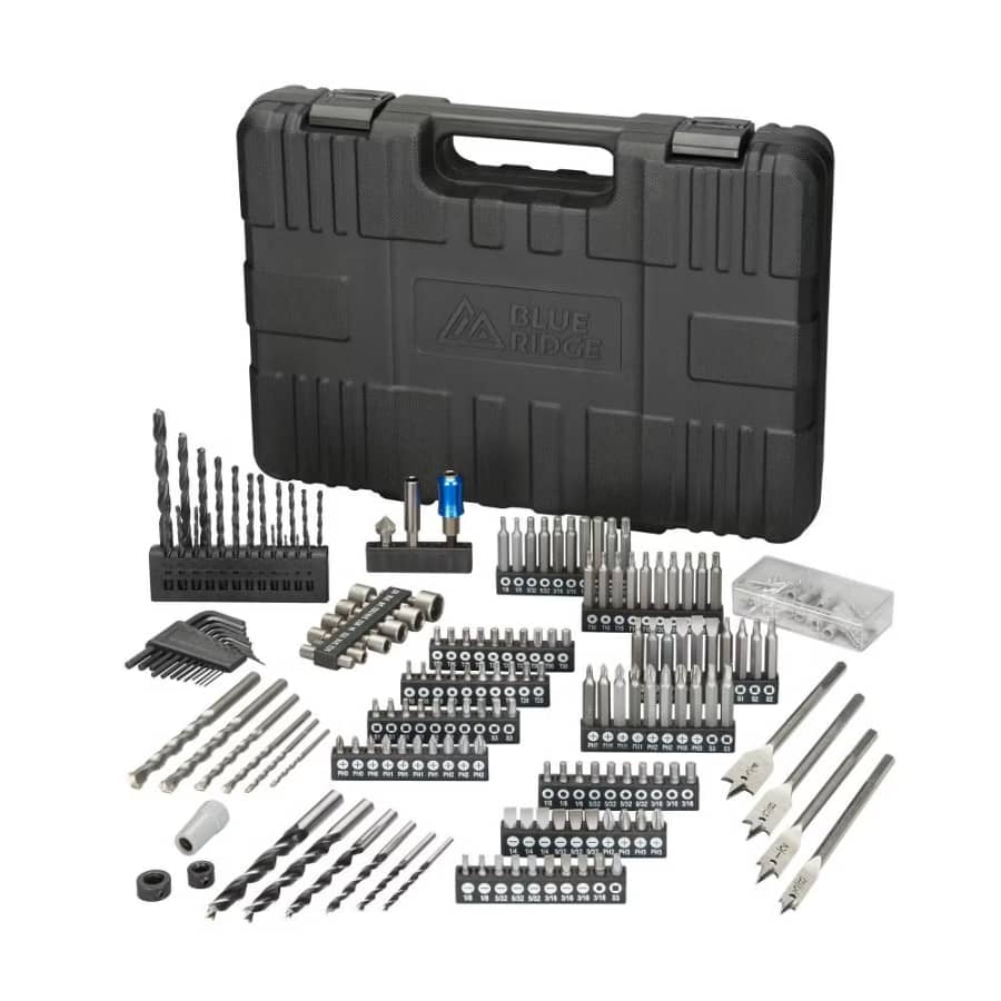 Blue Ridge Tools 202-Piece Home Project Accessory Kit: $14