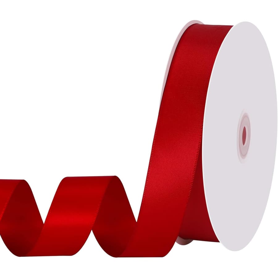 Woric Double Faced 1" x 60-Yard Satin Ribbon: $6.49