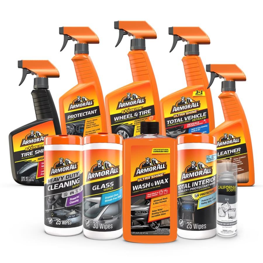 Armor All 10-Piece Car Care Cleaning and Automotive Car Wash Kit: $26.97