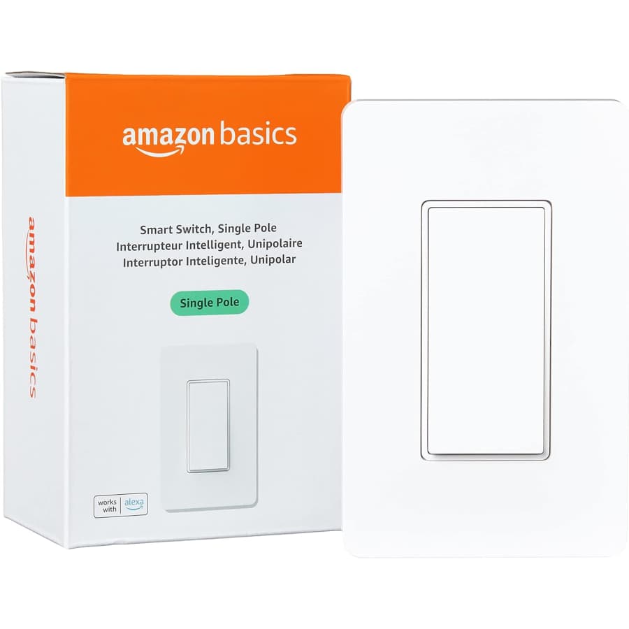 Amazon Basics Single Pole Smart Switch: $13 w/ Prime Amazon Basics Single Pole Smart Switch: $13 w/ Prime