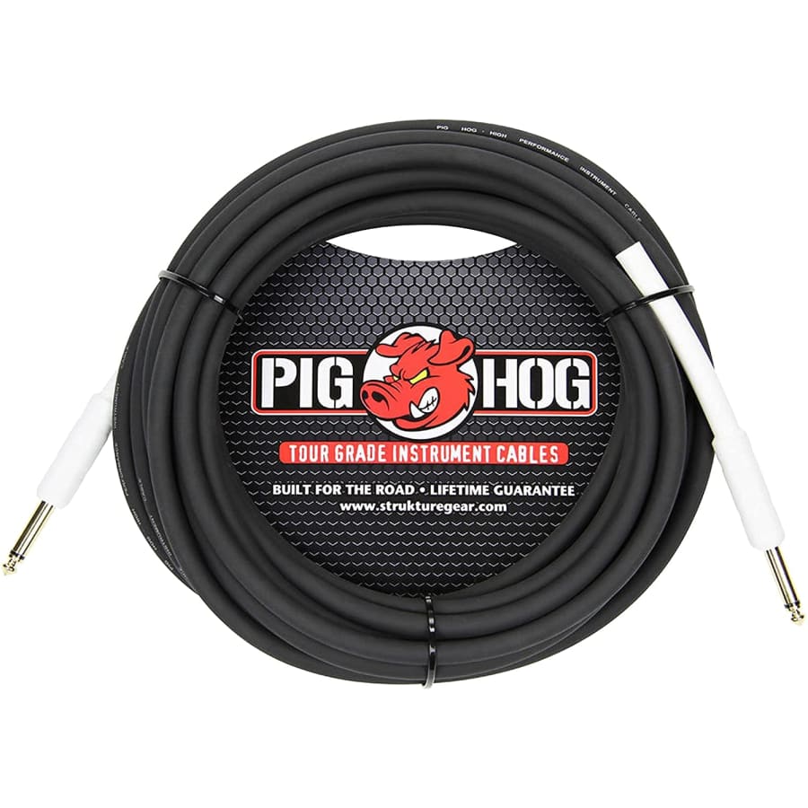 Pig Hog 25-Foot 8mm 1/4" Guitar Cable: $14.95 Pig Hog 25-Foot 8mm 1/4" Guitar Cable: $14.95