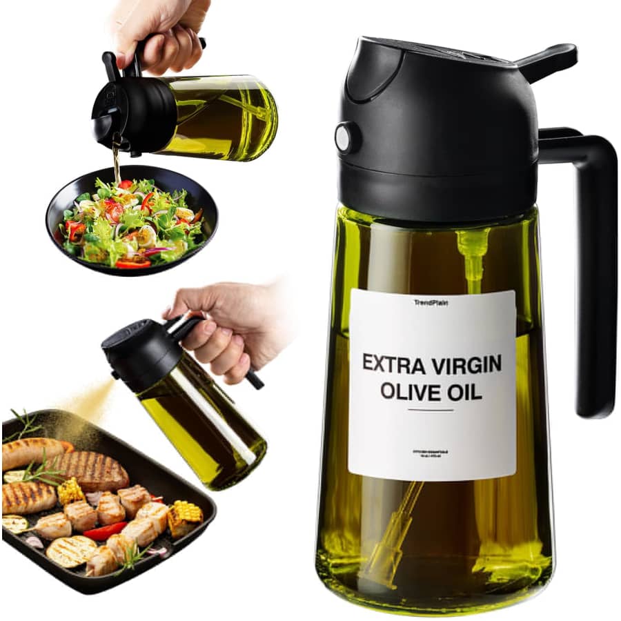 TrendPlain 16-oz. Olive Oil Dispenser Bottle: $8.49