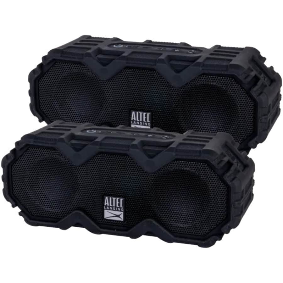 Altec Lansing LifeJacket H2O 4 Mini Speaker 2-Pack: $18 Altec Lansing LifeJacket H2O 4 Mini Speaker 2-Pack: $18