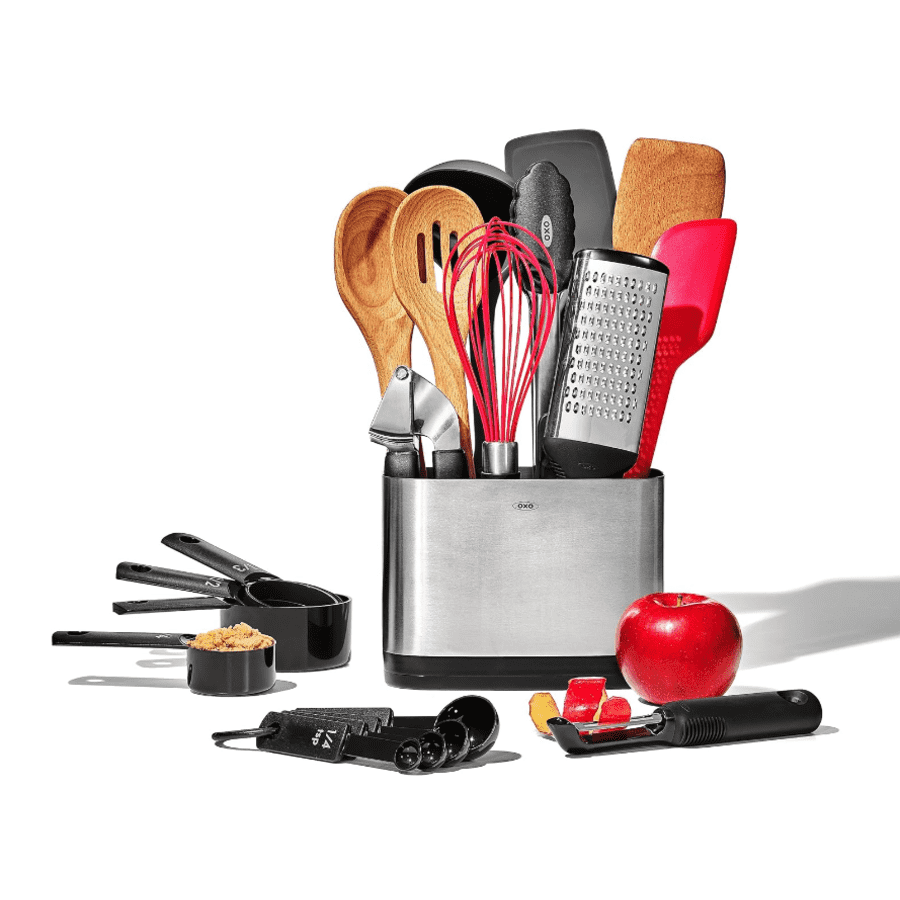 OXO Good Grips Everyday Kitchen Utensils 20-Piece Set: $86 OXO Good Grips Everyday Kitchen Utensils 20-Piece Set: $86