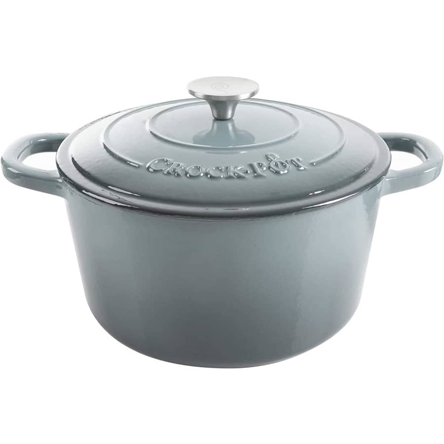 Crock Pot Artisan 5-Quart Enameled Cast Iron Dutch Oven: $43.99