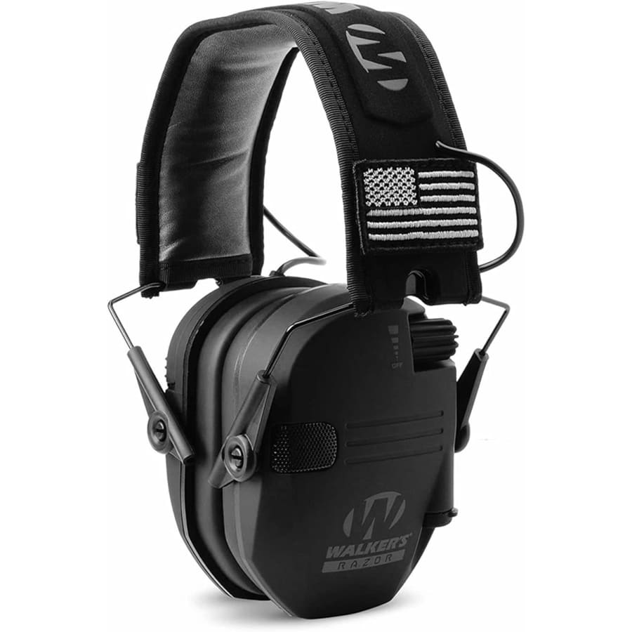 Walker's Razor Slim Electronic Earmuffs: $31.56