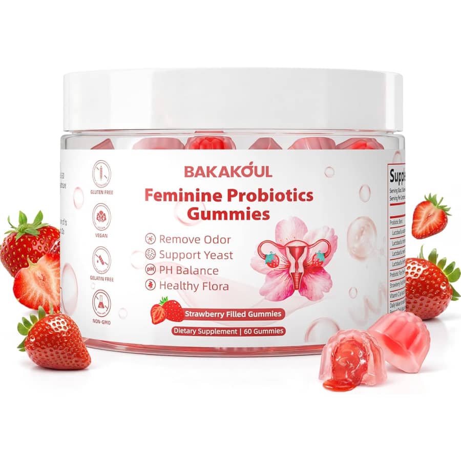 Bakakoul Women's Probiotic Gummies 60-Count: $5.07