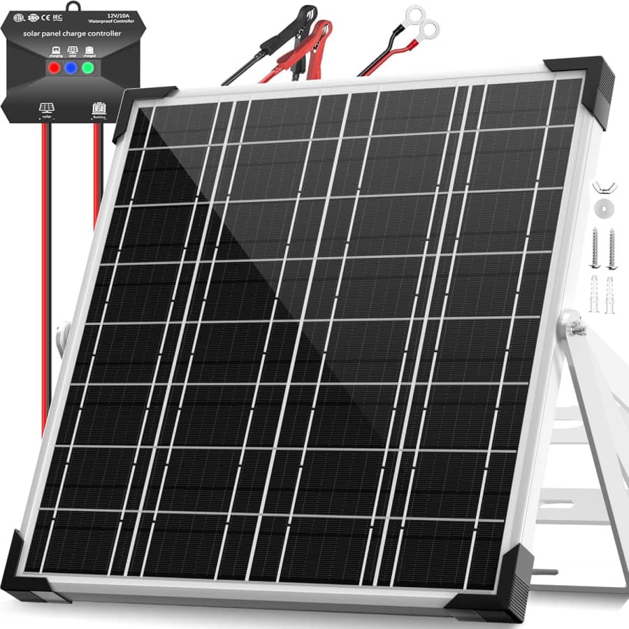 Voltset 20W 12V Solar Panel Kit: $19.49 Voltset 20W 12V Solar Panel Kit: $19.49