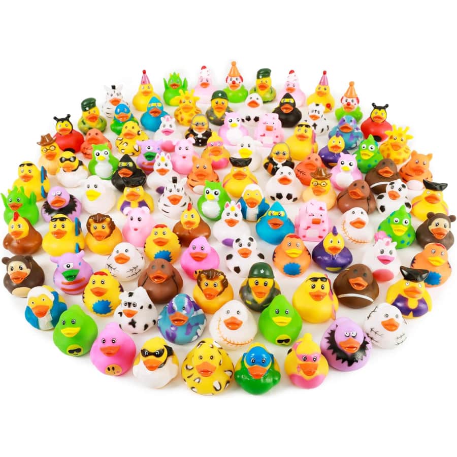 Rubber Duck 100-Pack: $32