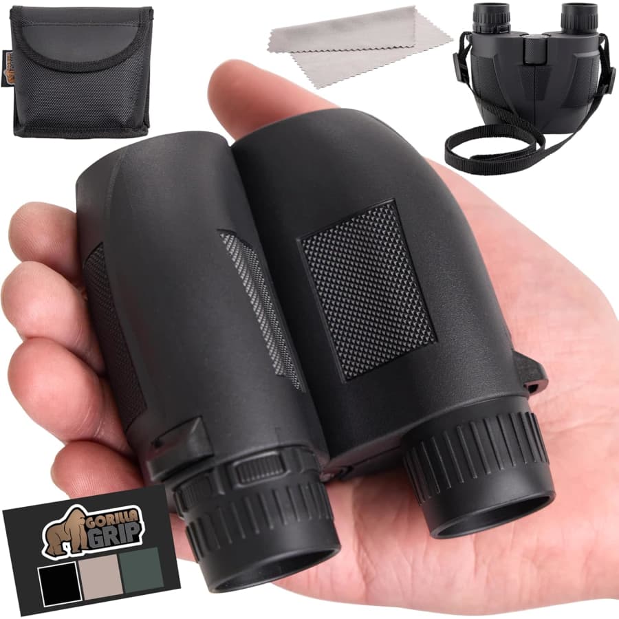 Gorilla Grip Compact Binoculars: $18.49 Gorilla Grip Compact Binoculars: $18.49