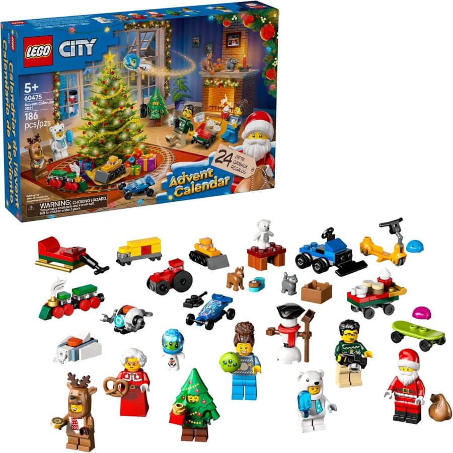LEGO City Advent Calendar 2025: $21 LEGO City Advent Calendar 2025: $21