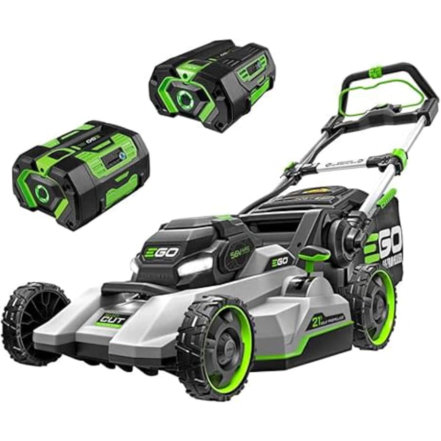 EGO Power+ 56V Cordless 21" Lawn Mower Kit w/ 2 56V Batteries and Charger: $600 EGO Power+ 56V Cordless 21" Lawn Mower Kit w/ 2 56V Batteries and Charger: $600