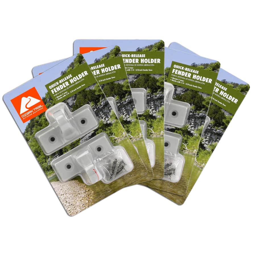 Ozark Trail Quick Release Marine Inflatable Fender Holder 10-pack: $10 Ozark Trail Quick Release Marine Inflatable Fender Holder 10-pack: $10