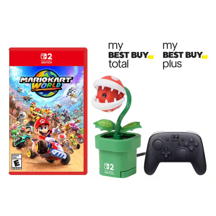 Nintendo Switch & Switch 2 Games & Gear at Best Buy: $20 bonus reward on every $150 spent for members