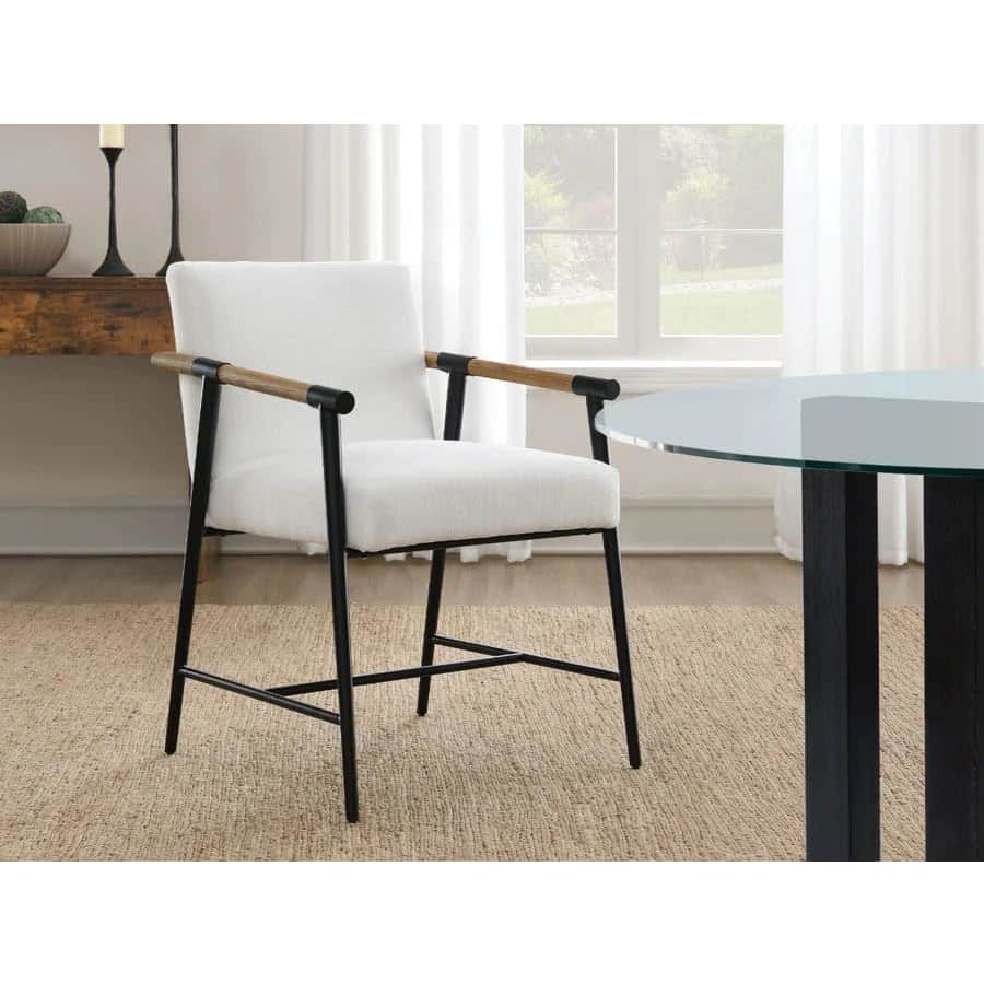 Abbyson Living Rory Stain-Resistant Fabric Dining Chair: $255 Abbyson Living Rory Stain-Resistant Fabric Dining Chair: $255