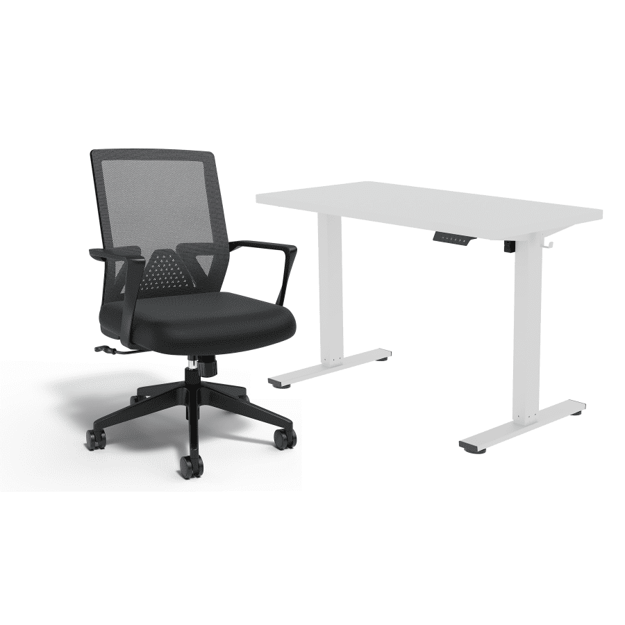Flexispot 48" Electric Standing Desk w/ Cartwright Swivel Task Chair: $180 Flexispot 48" Electric Standing Desk w/ Cartwright Swivel Task Chair: $180