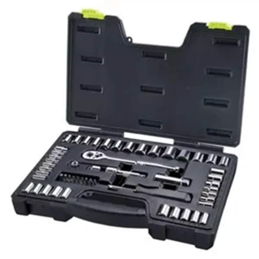 Master Mechanic 1/4" x 3/8" Drive 54-Piece Accessory Socket Set: $26 Master Mechanic 1/4" x 3/8" Drive 54-Piece Accessory Socket Set: $26