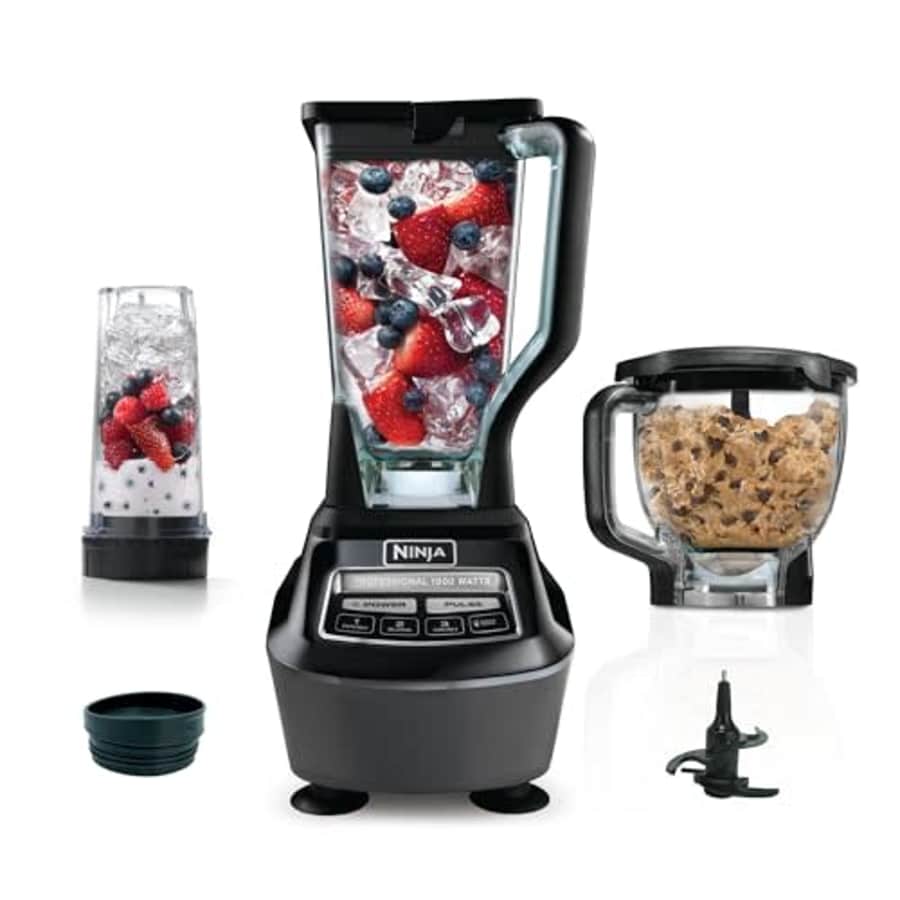 Ninja 1,500W Mega Kitchen System Blender & Processor: $120