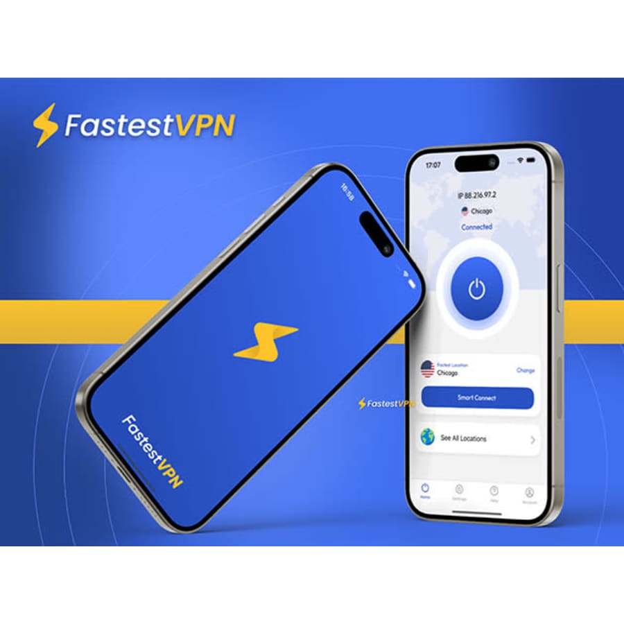 FastestVPN Pro 15-Device Lifetime Subscription: $30