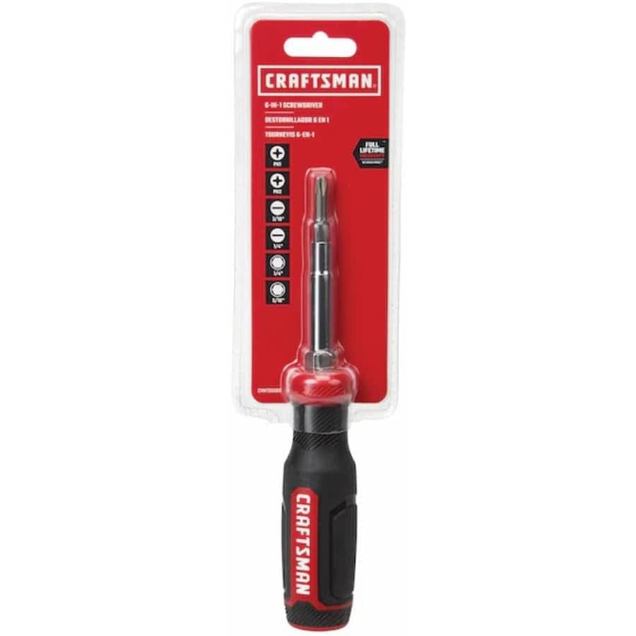 Craftsman Screwdriver w/ 6 Multi-Bits: $4.98 Craftsman Screwdriver w/ 6 Multi-Bits: $4.98