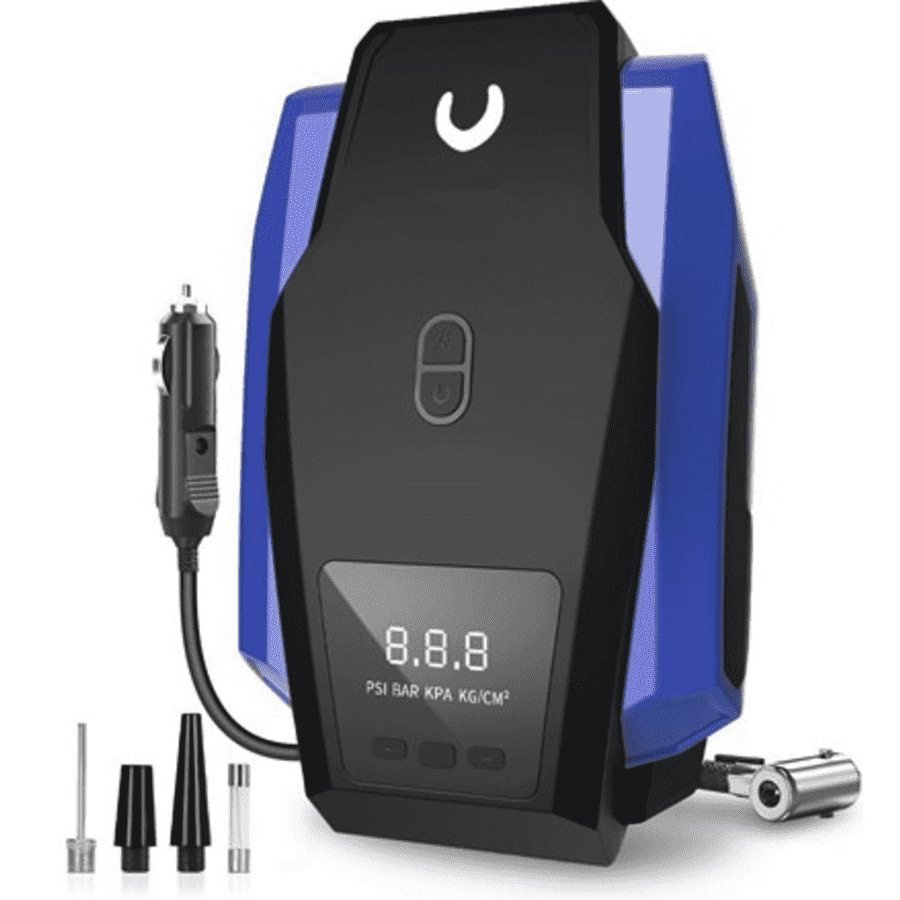 12V Tire Inflator Portable Air Compressor: $20 12V Tire Inflator Portable Air Compressor: $20