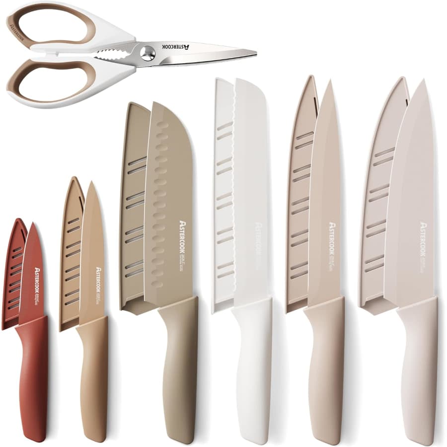 Astercook 13-Piece Knife Set: $19 w/ Prime Astercook 13-Piece Knife Set: $19 w/ Prime