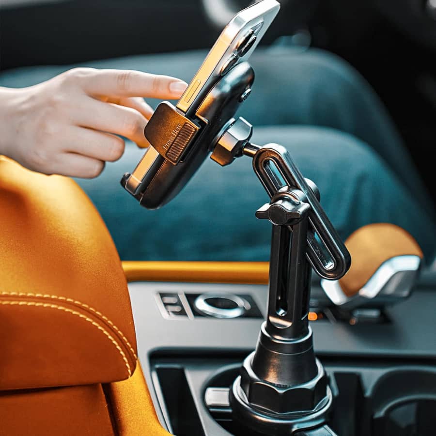 Lisen Magnetic Cup Holder Phone Mount: $10.99
