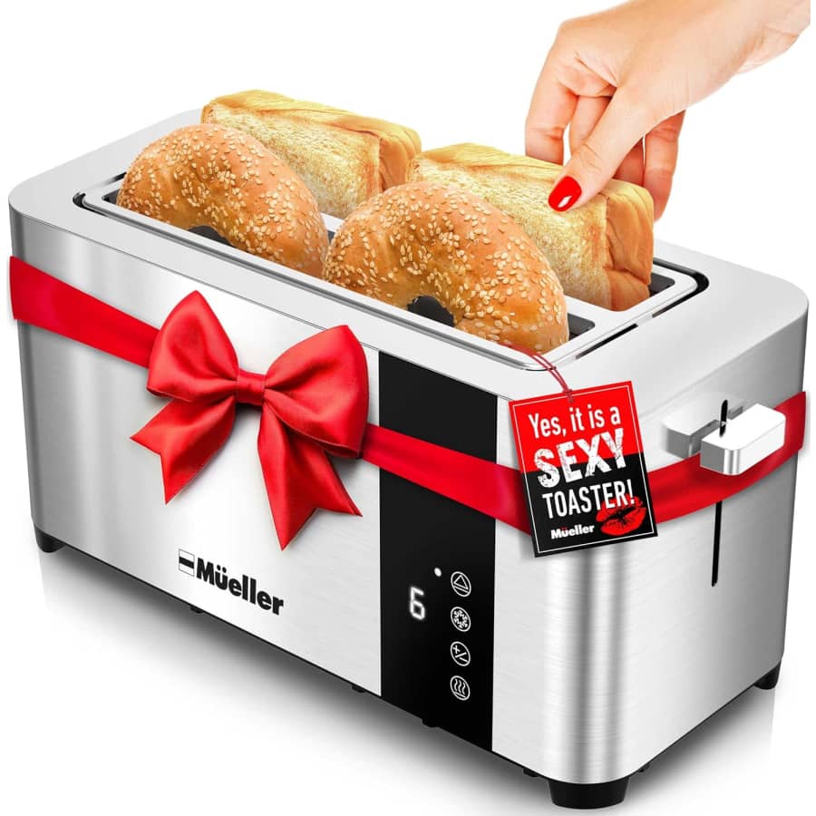 Mueller UltraToast 4-Slice Toaster: $35 Mueller UltraToast 4-Slice Toaster: $35