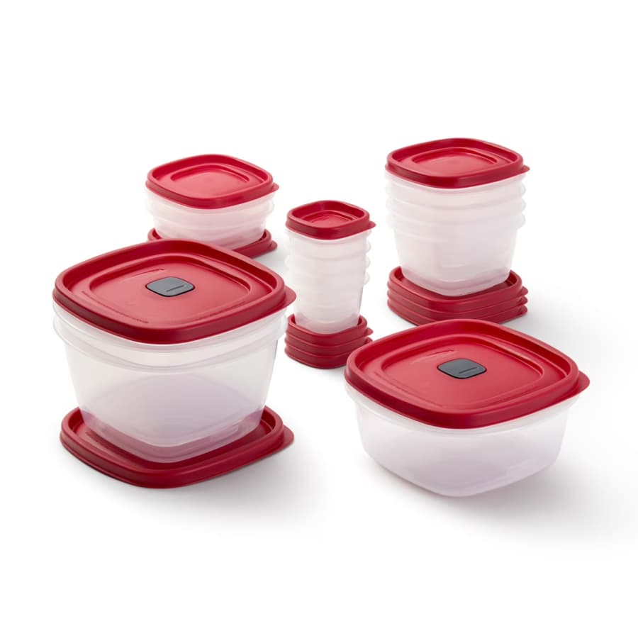 Rubbermaid 26-Piece Easy Find Food Storage Set: $7.97 Rubbermaid 26-Piece Easy Find Food Storage Set: $7.97