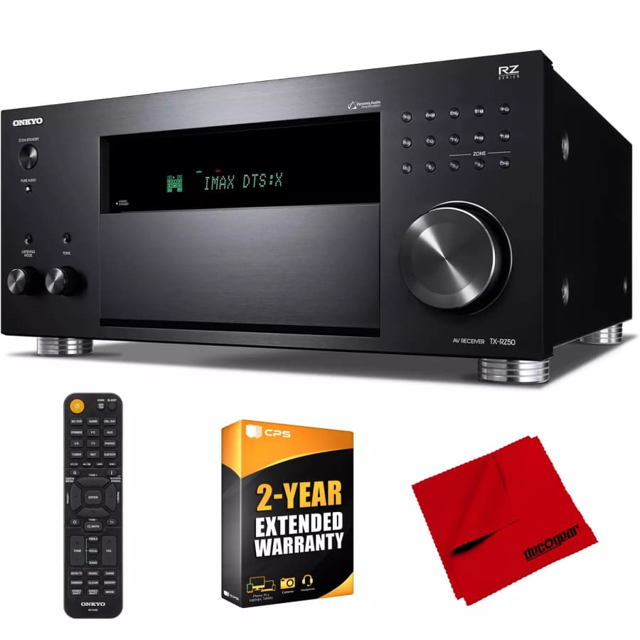 Onkyo TX-RZ50 9.2-Channel THX Certified AV Receiver: $780 Onkyo TX-RZ50 9.2-Channel THX Certified AV Receiver: $780