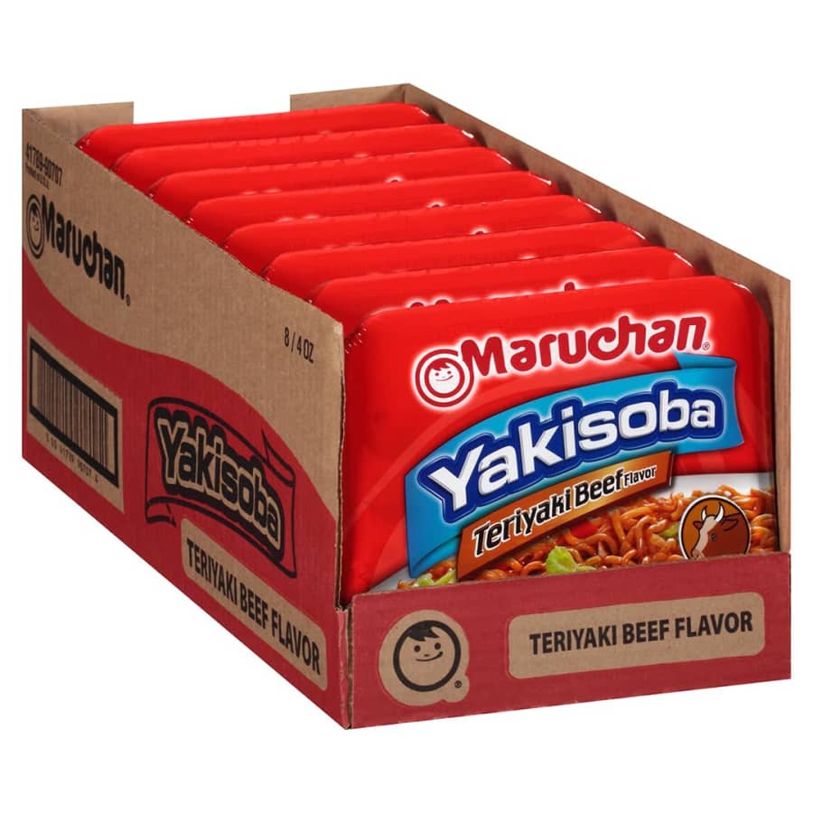 Maruchan Yakisoba Teriyaki Beef Instant Noodle 8-Pack: $7.62 via Sub & Save