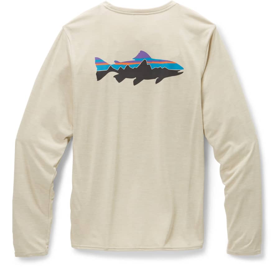 Patagonia Men's Capilene Long-Sleeve Capilene Graphic Shirt: $45 Patagonia Men's Capilene Long-Sleeve Capilene Graphic Shirt: $45