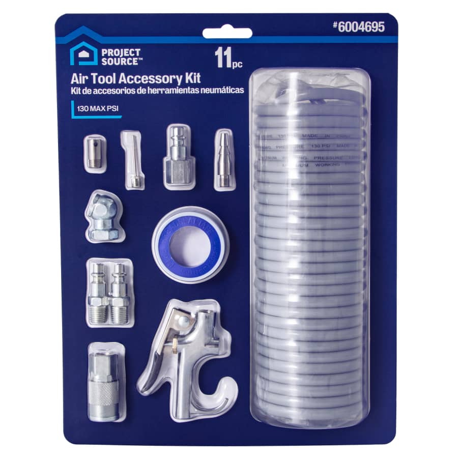 Project Source Air Tool Accessory Kit: $7