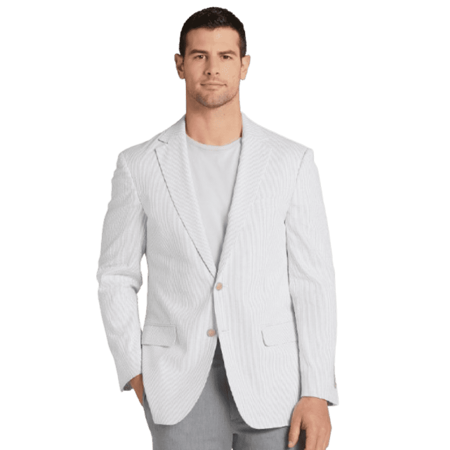 Joe Joseph Abboud Men's Modern Fit Seersucker Sport Coat: $29.99 Joe Joseph Abboud Men's Modern Fit Seersucker Sport Coat: $29.99