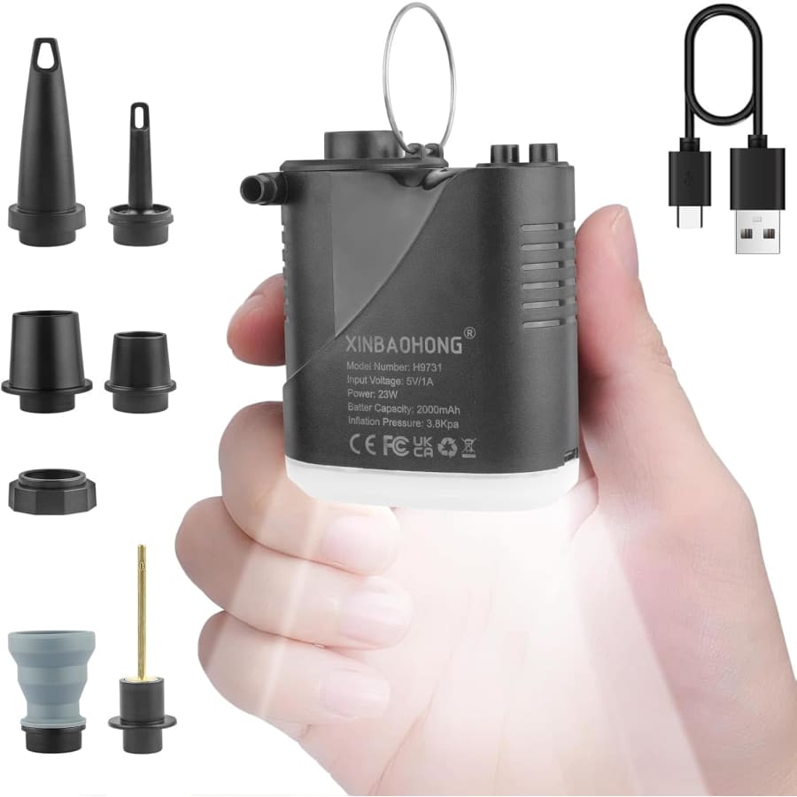 Mini Light and Inflator / Deflator Pump: $9 Mini Light and Inflator / Deflator Pump: $9