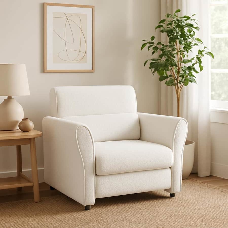 Idealhouse Modern Upholstered Accent Chair: $99.65 Idealhouse Modern Upholstered Accent Chair: $99.65
