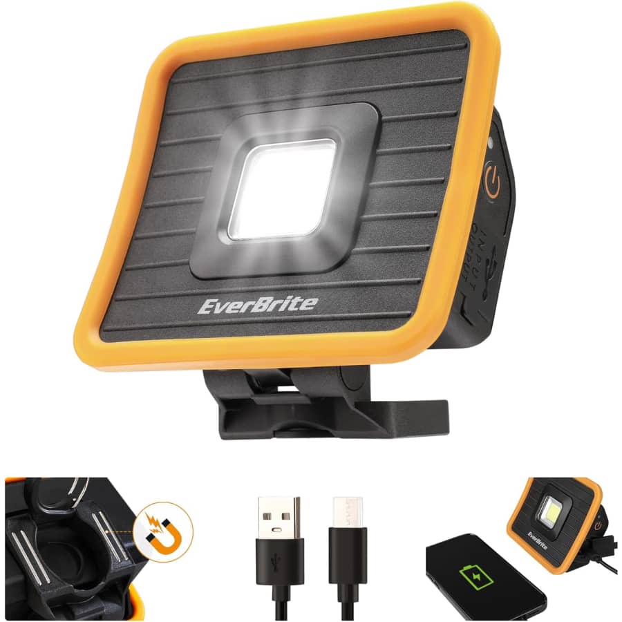 EverBrite Rechargeable Work Light: $9.49 EverBrite Rechargeable Work Light: $9.49
