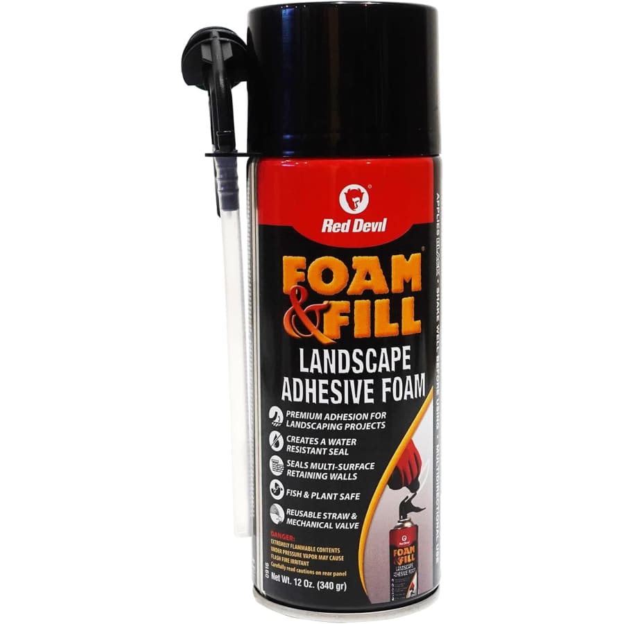 Foam and Fill Landscape Adhesive Foam 12-oz. Can: $6.72 w/ Prime