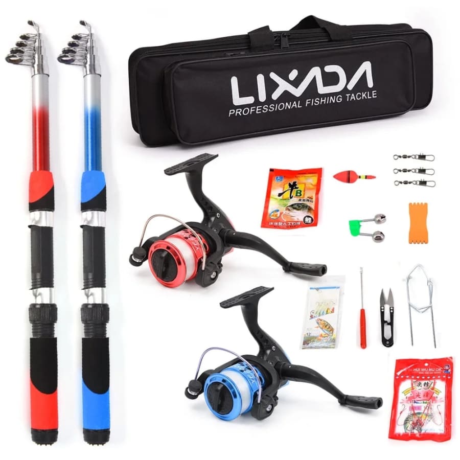 Lixada Fishing Rod Reel Combo Kit: $19 Lixada Fishing Rod Reel Combo Kit: $19