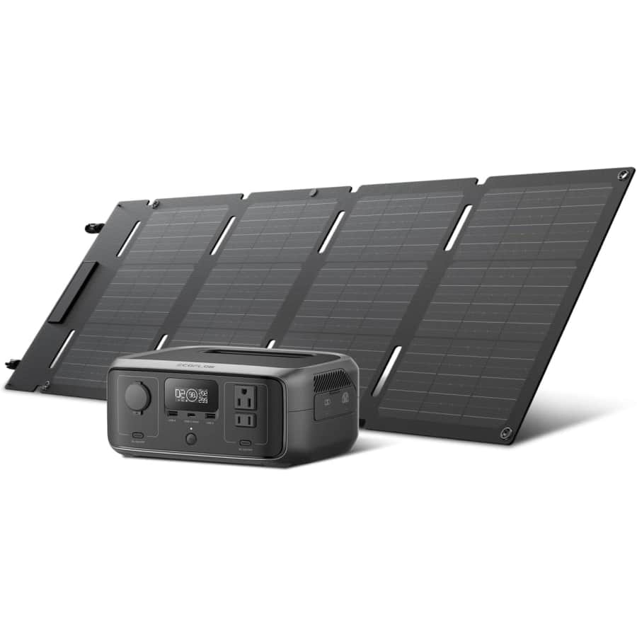 Certified Refurb EF EcoFlow River 3 Solar Generator w/ Solar Panel: $139 Certified Refurb EF EcoFlow River 3 Solar Generator w/ Solar Panel: $139