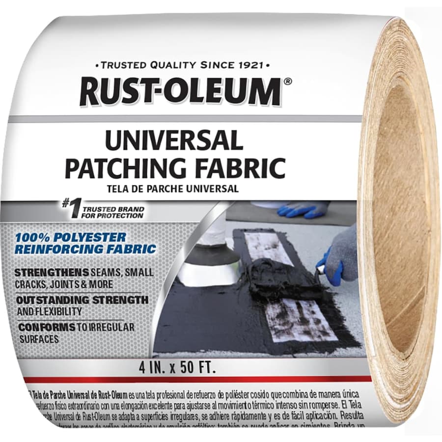 Rust-Oleum Roof Patching Fabric Tape 4" x 50': $10.20
