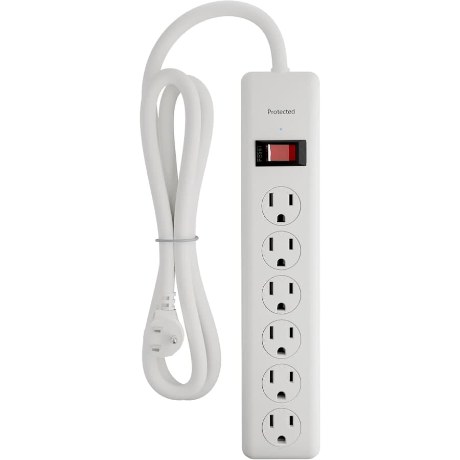 BN-Link 6-Outlet Power Strip Surge Protector: $9.99