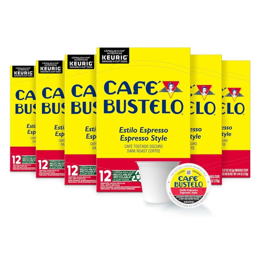 Cafe Bustelo Espresso Style K-Cup Pods 72-Pack: $22 via Sub. & Save Cafe Bustelo Espresso Style K-Cup Pods 72-Pack: $22 via Sub. & Save