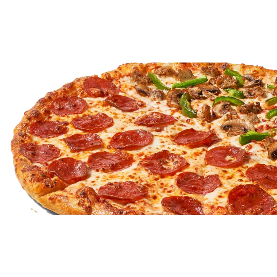 Domino's Any-Size Pizza w/ Any Toppings: $10 Domino's Any-Size Pizza w/ Any Toppings: $10