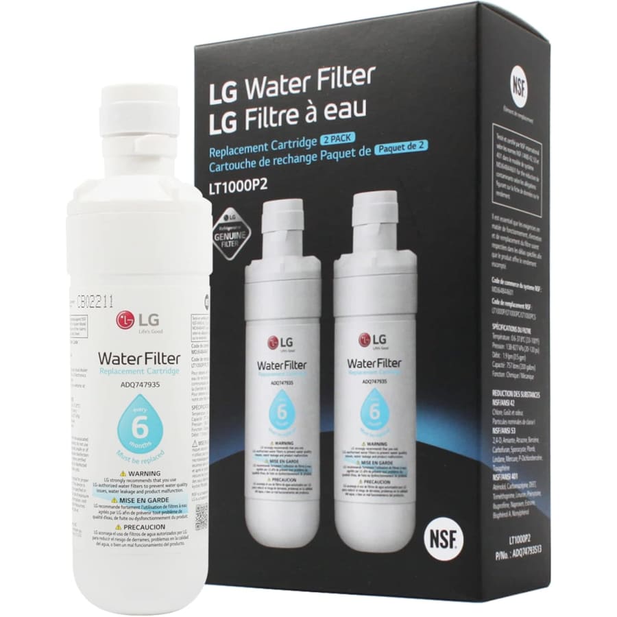 LG 6-Month 200-Gallon Replacement Refrigerator Water Filter: $74 LG 6-Month 200-Gallon Replacement Refrigerator Water Filter: $74