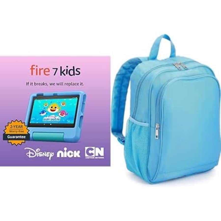 Amazon Kids' Fire 7 16GB 7" Tablet and Backpack Bundle: $45 Amazon Kids' Fire 7 16GB 7" Tablet and Backpack Bundle: $45